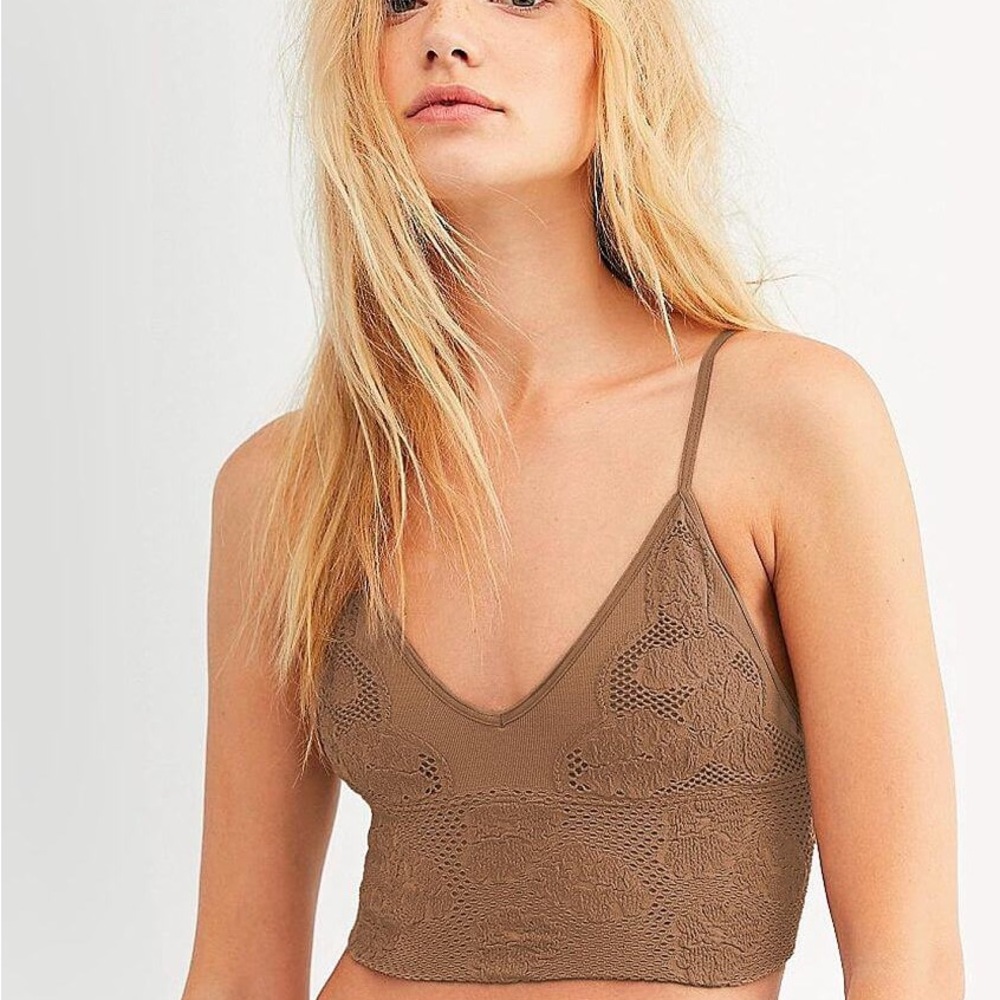 Free People | Candy Seamless Bralette - Sand